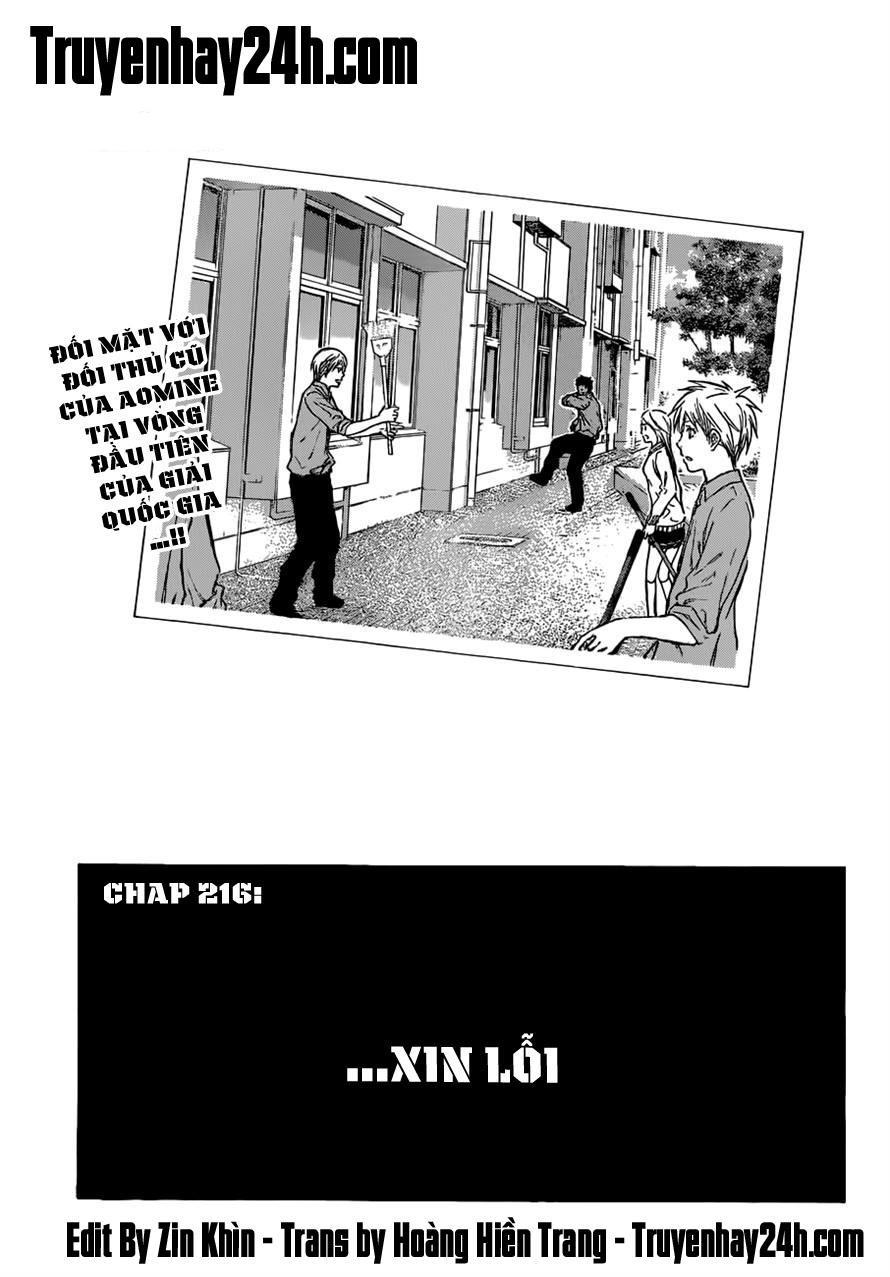 Kuroko No Basket Chapter 216 - Trang 2