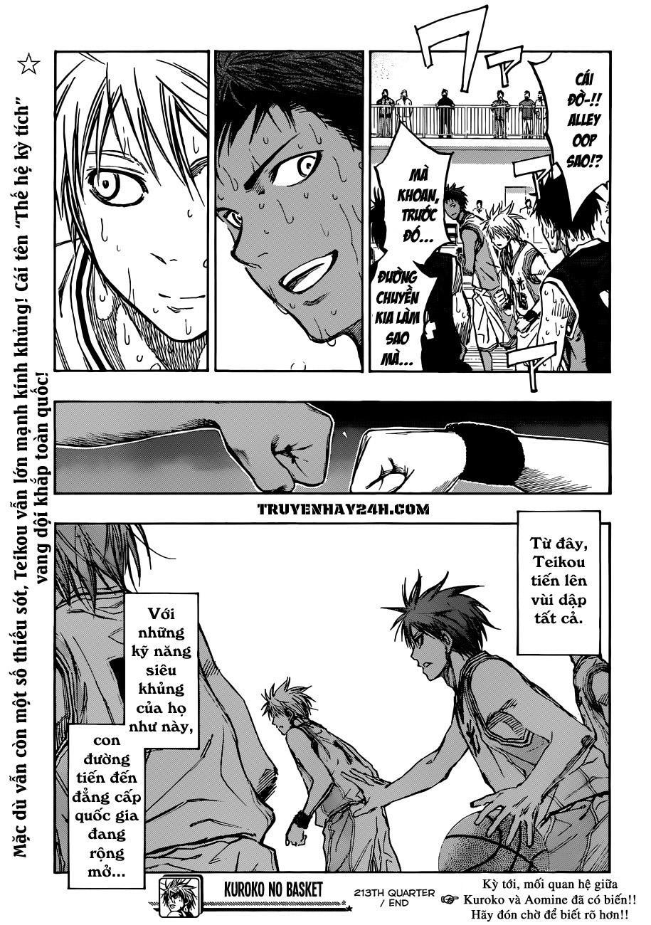 Kuroko No Basket Chapter 213 - Trang 2