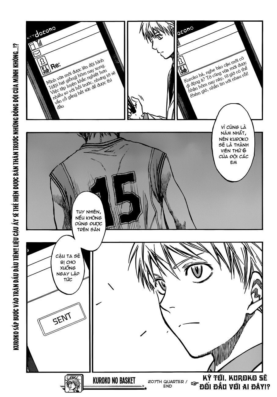 Kuroko No Basket Chapter 207 - Trang 2