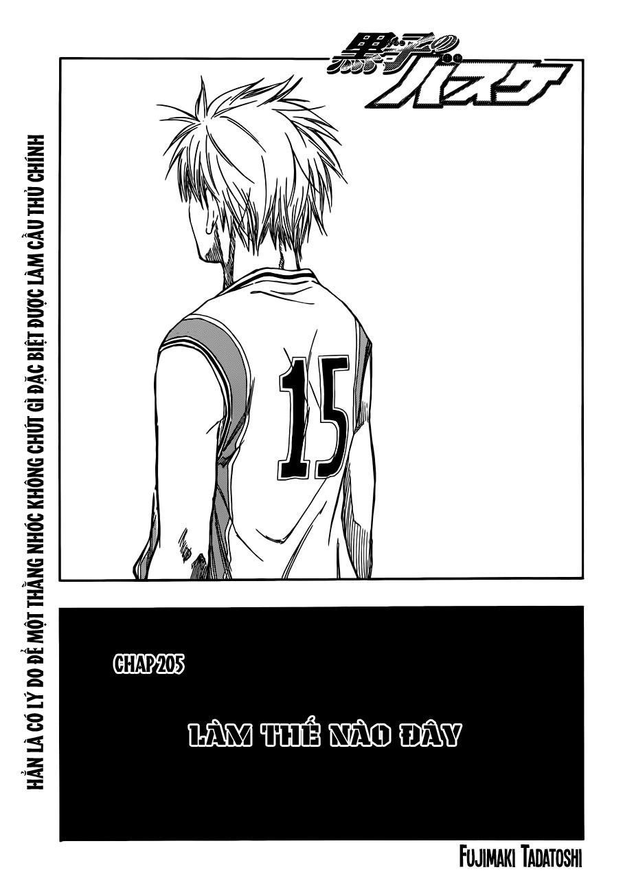 Kuroko No Basket Chapter 205 - Trang 2