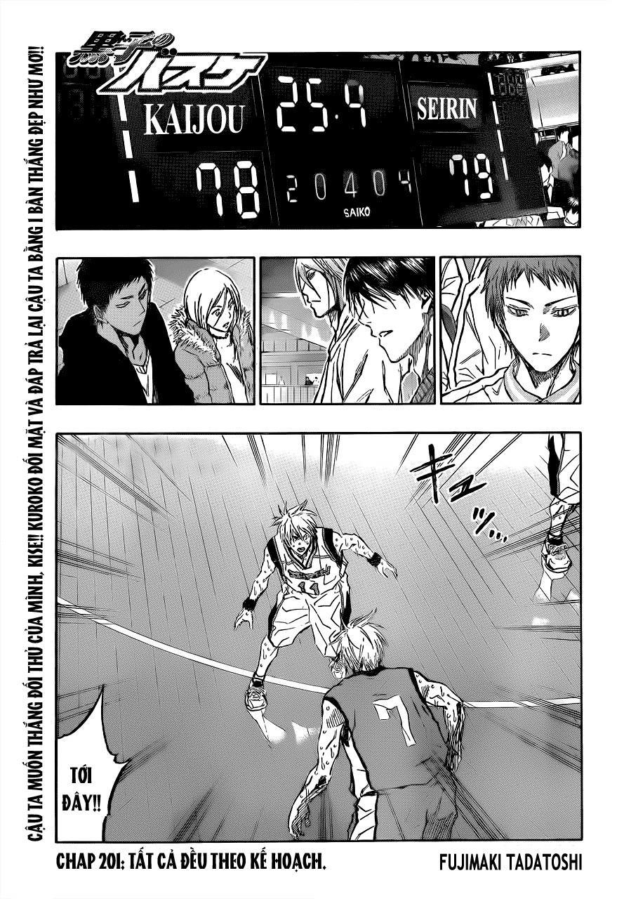 Kuroko No Basket Chapter 201 - Trang 2