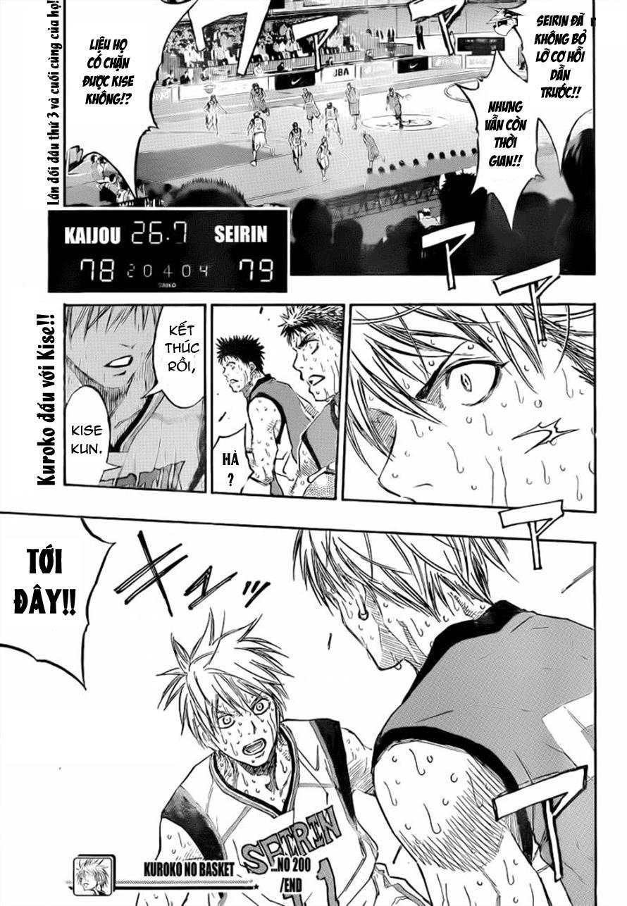 Kuroko No Basket Chapter 200 - Trang 2