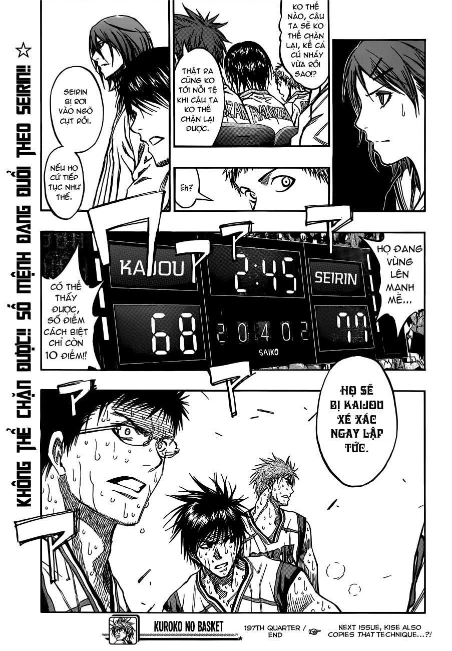 Kuroko No Basket Chapter 197 - Trang 2