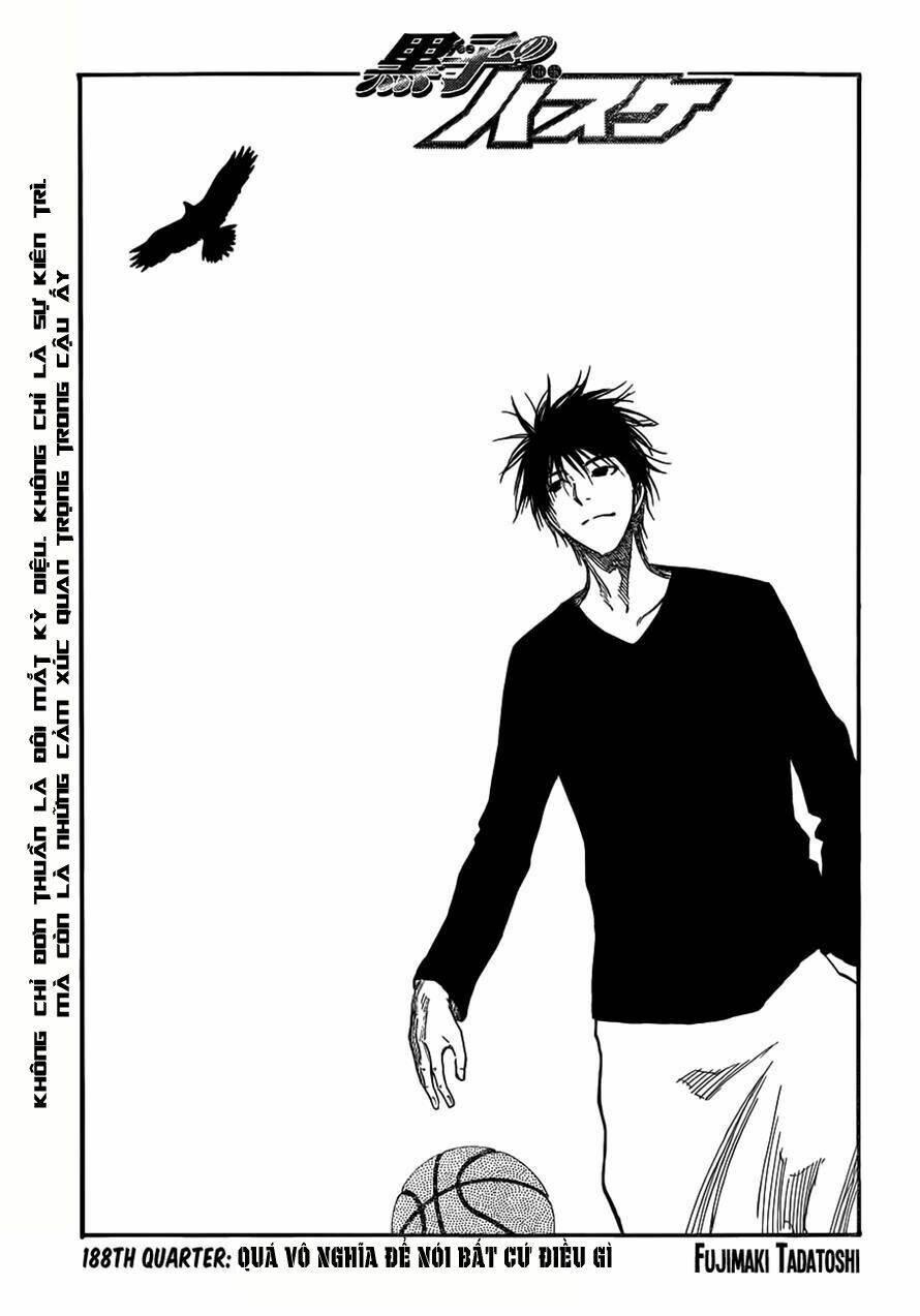 Kuroko No Basket Chapter 188 - Trang 2