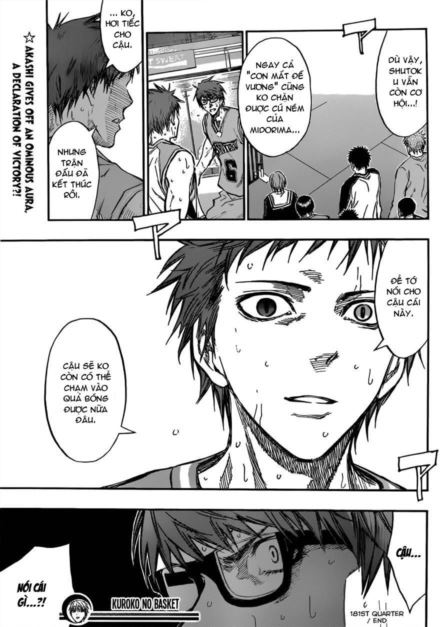 Kuroko No Basket Chapter 181 - Trang 2