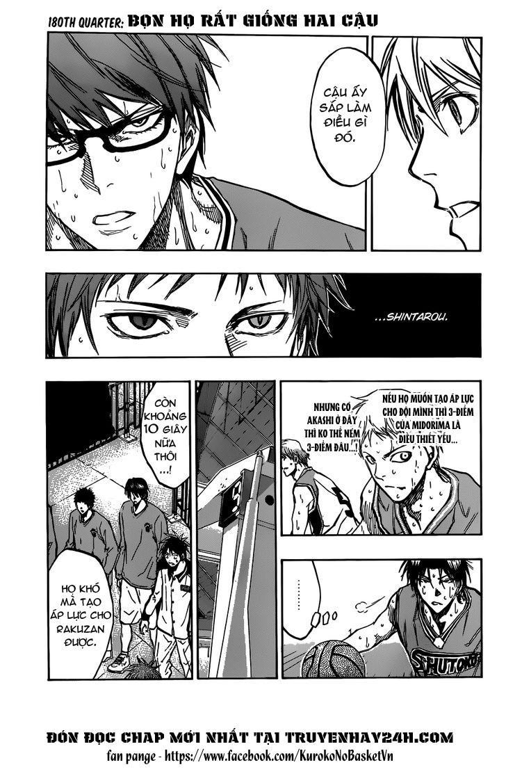 Kuroko No Basket Chapter 180 - Trang 2