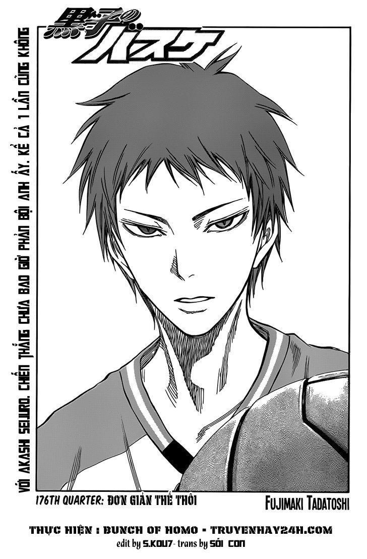 Kuroko No Basket Chapter 176 - Trang 2