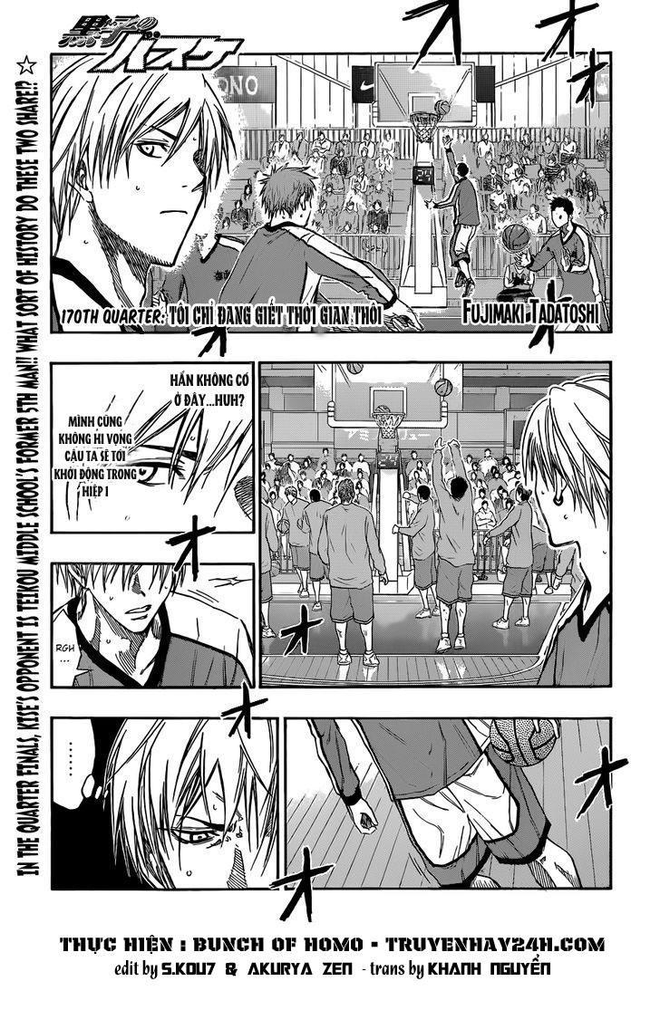 Kuroko No Basket Chapter 170 - Trang 2