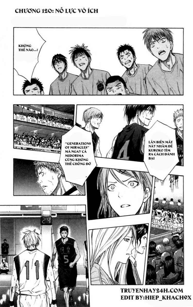 Kuroko No Basket Chapter 120 - Trang 2