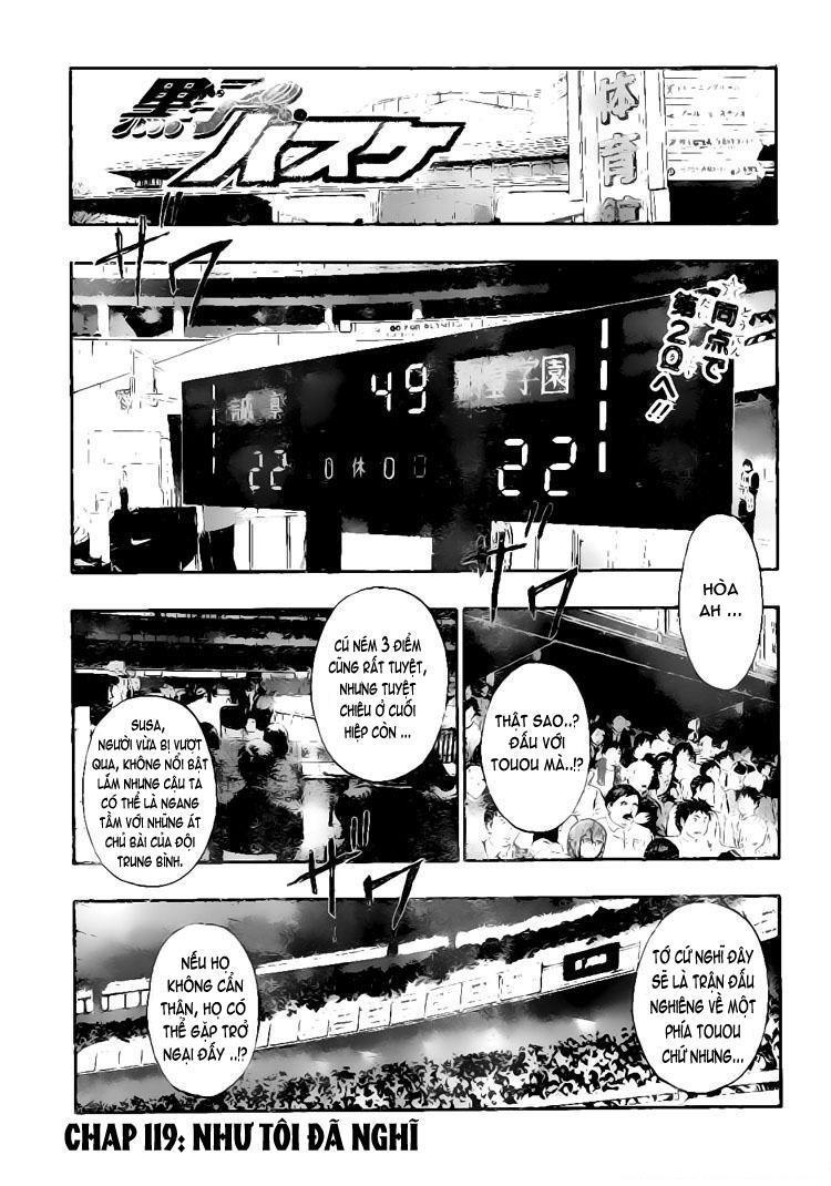 Kuroko No Basket Chapter 119 - Trang 2