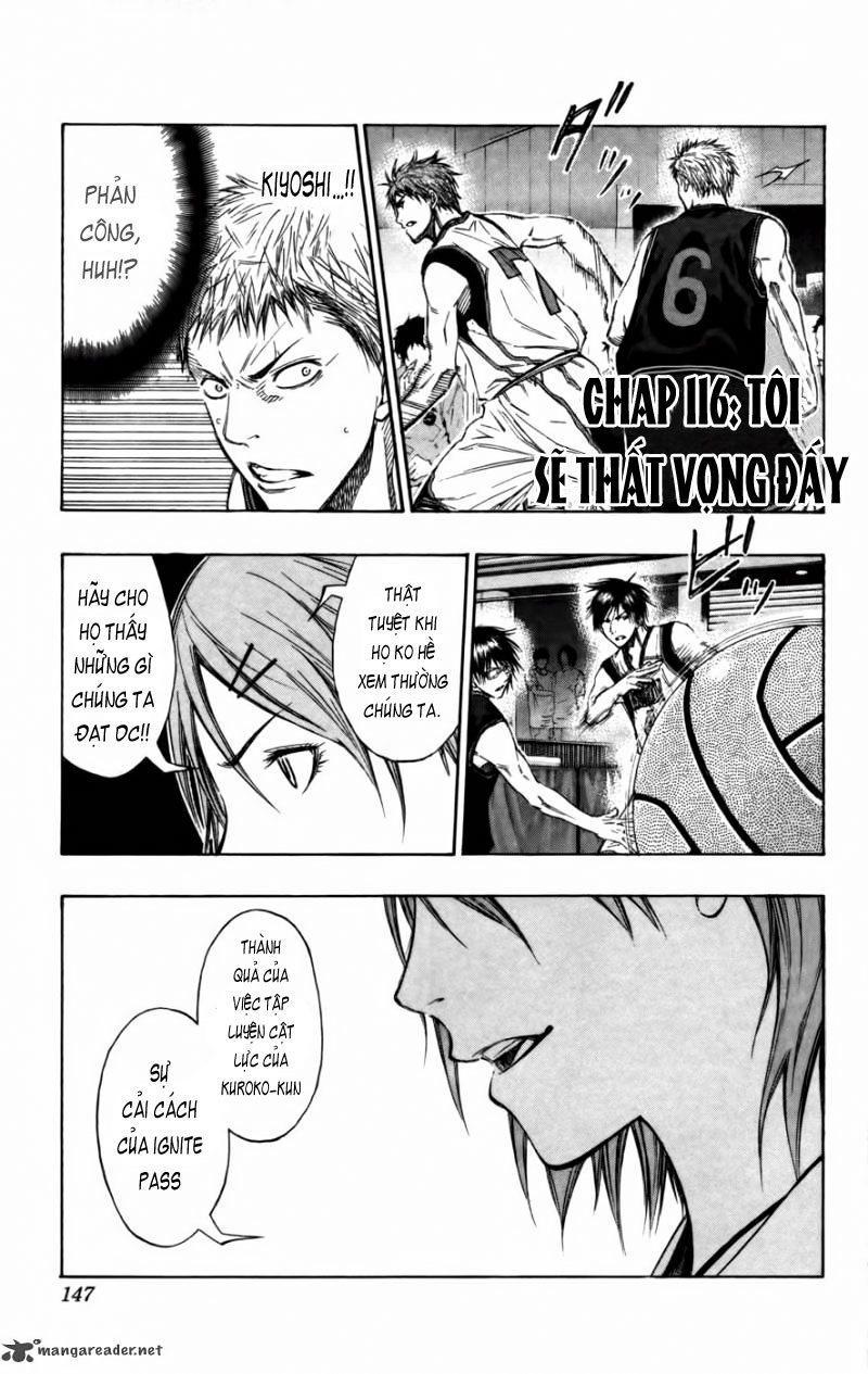 Kuroko No Basket Chapter 116 - Trang 2