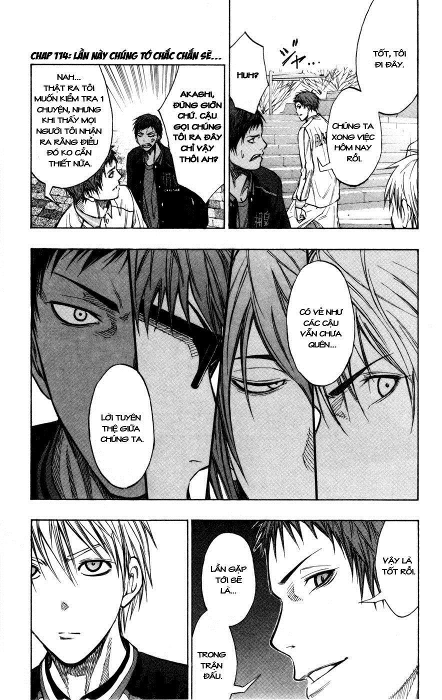 Kuroko No Basket Chapter 114 - Trang 2