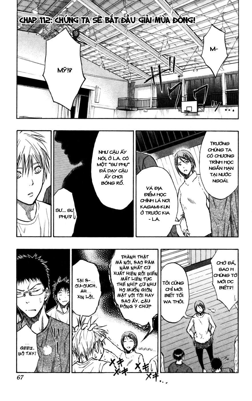 Kuroko No Basket Chapter 112 - Trang 2