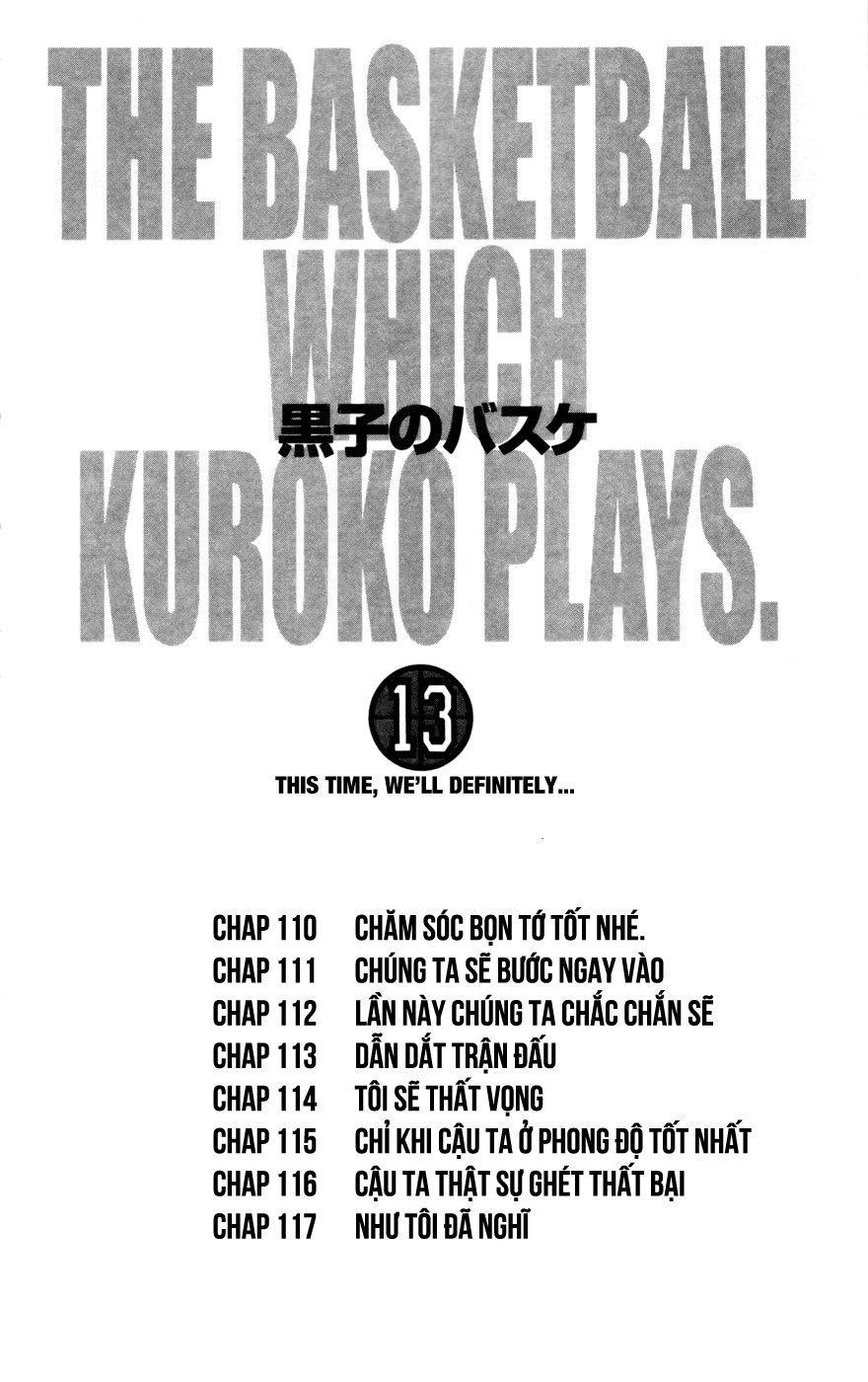 Kuroko No Basket Chapter 109 - Trang 2