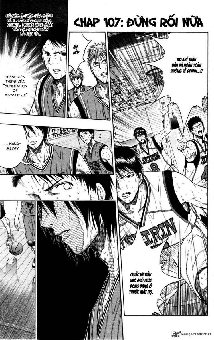 Kuroko No Basket Chapter 107 - Trang 2