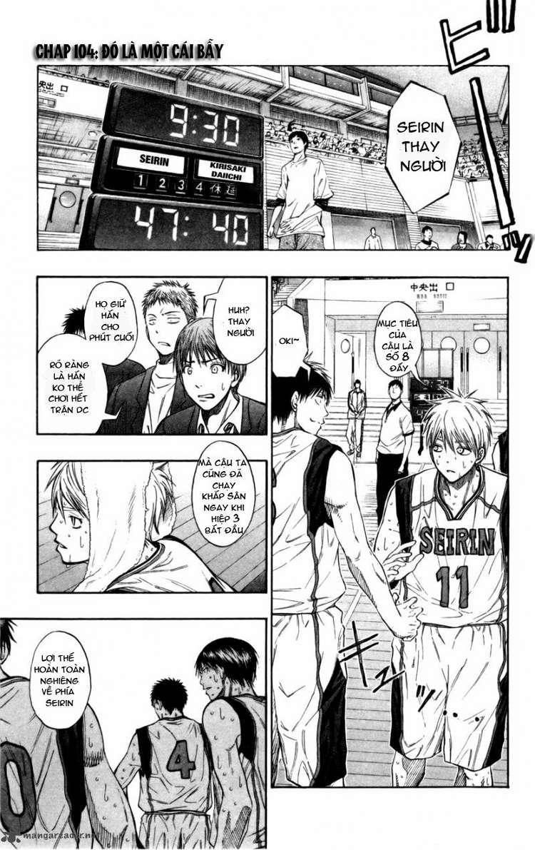 Kuroko No Basket Chapter 104 - Trang 2