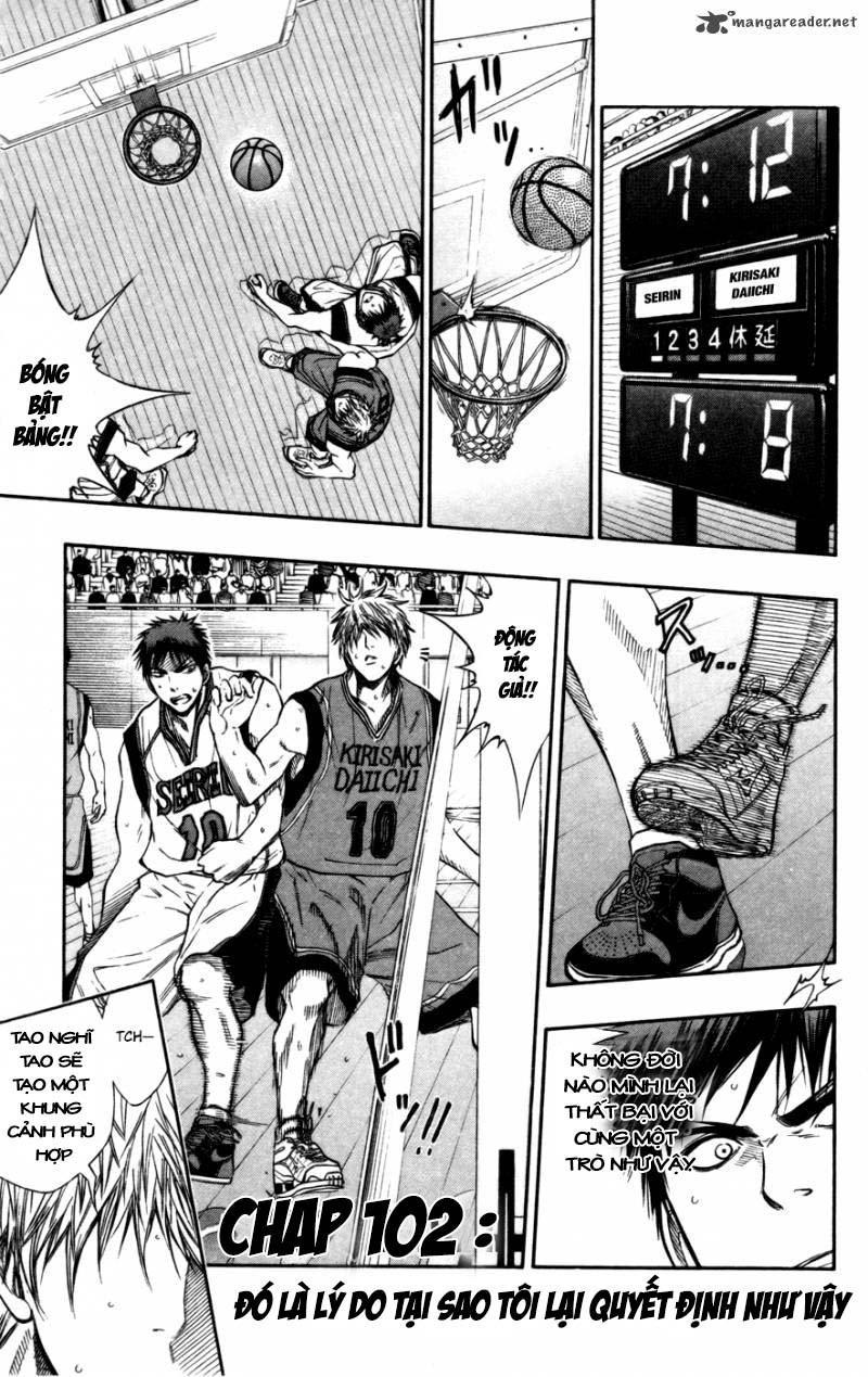 Kuroko No Basket Chapter 102 - Trang 2