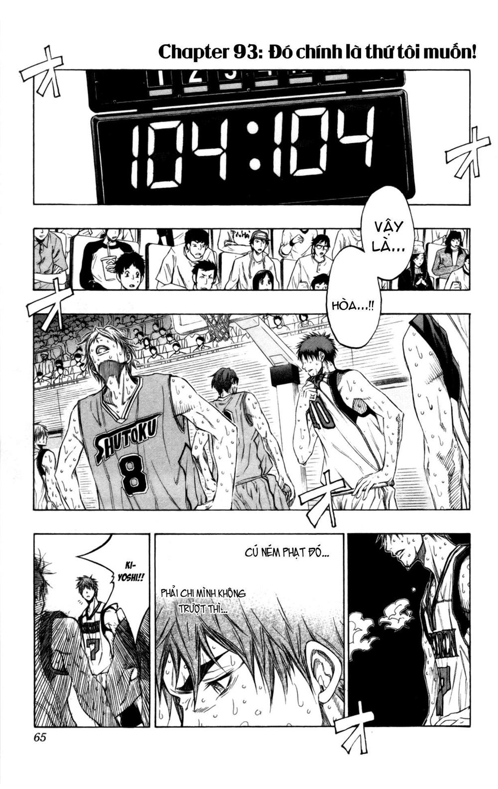 Kuroko No Basket Chapter 93 - Trang 2