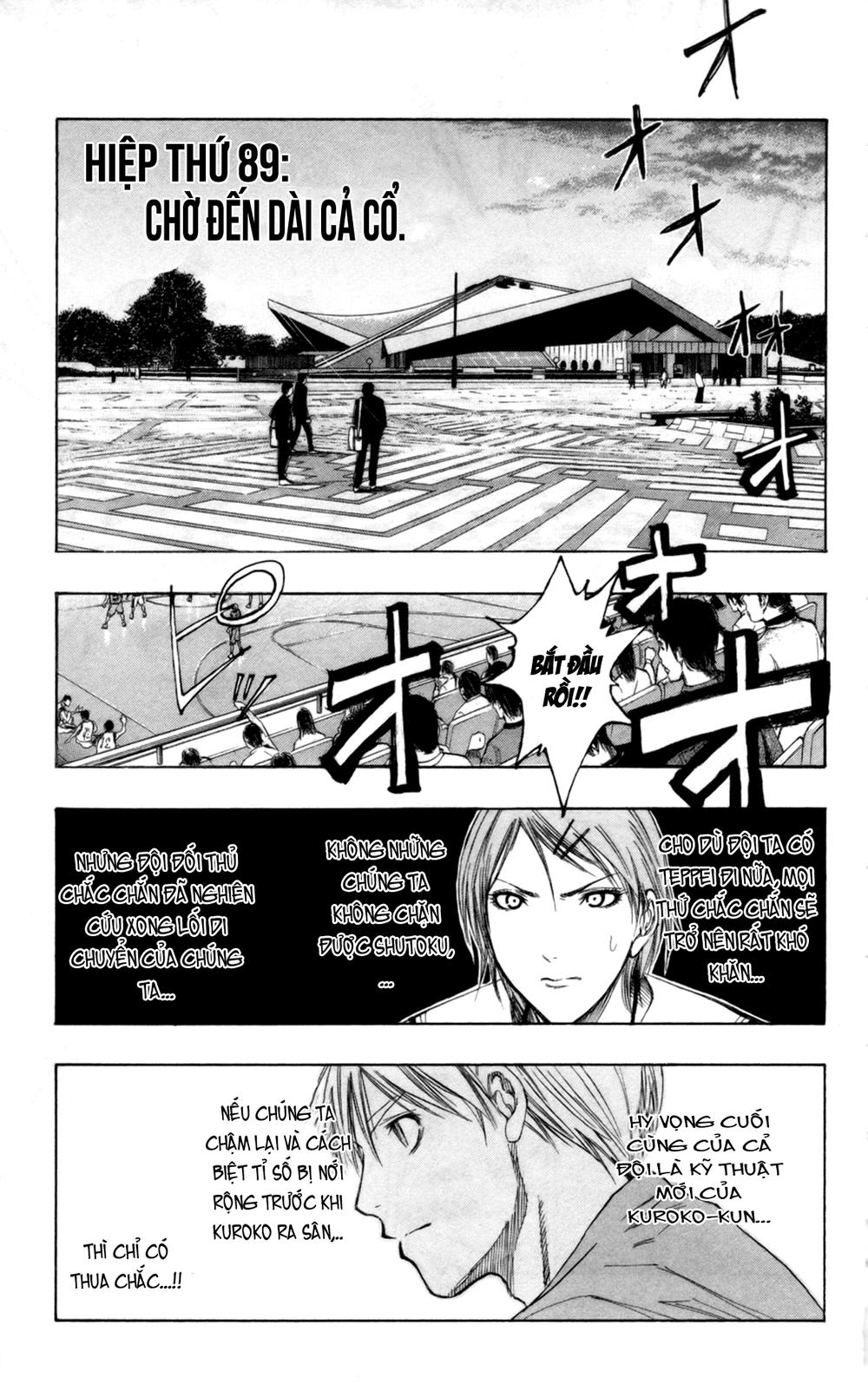 Kuroko No Basket Chapter 89 - Trang 2