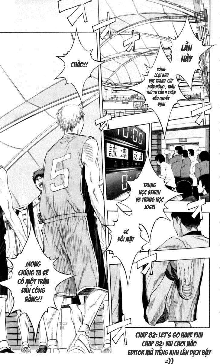 Kuroko No Basket Chapter 82 - Trang 2