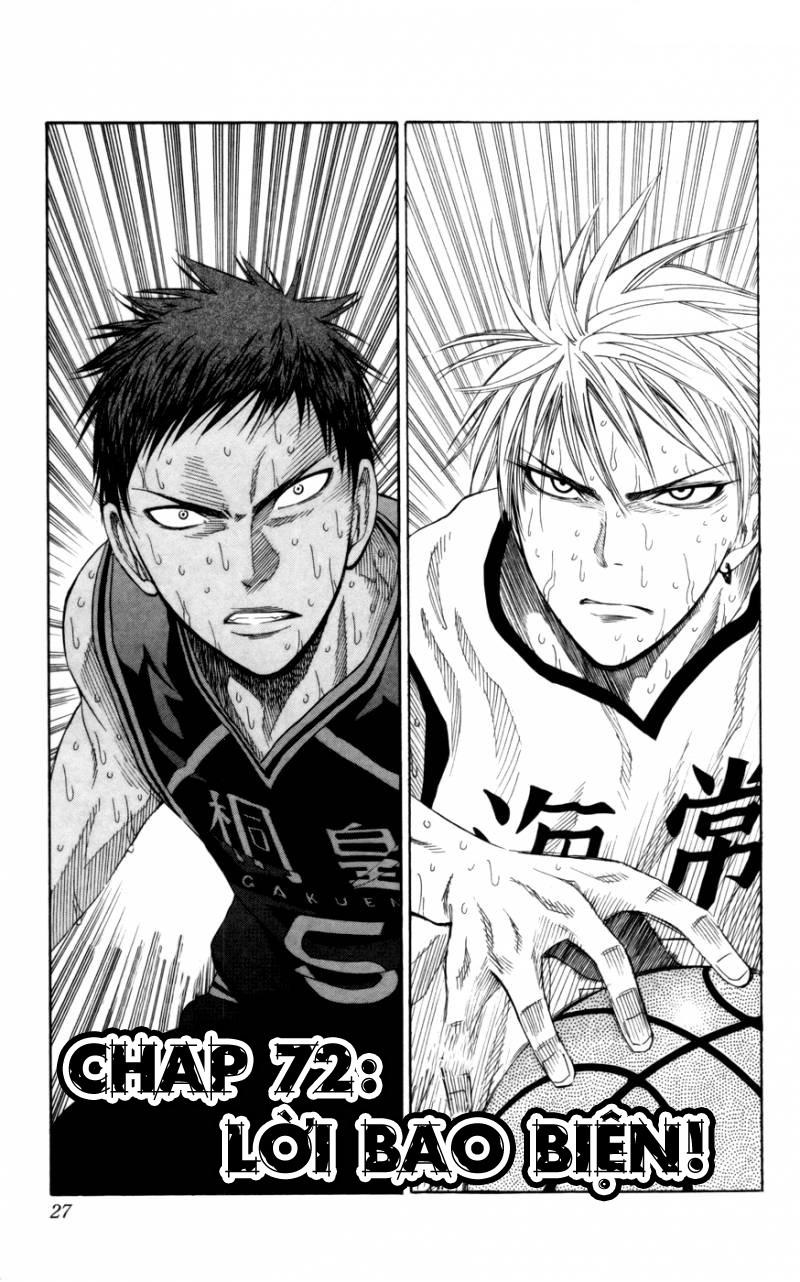 Kuroko No Basket Chapter 72 - Trang 2