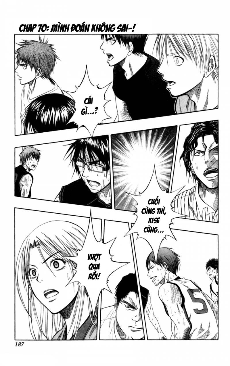 Kuroko No Basket Chapter 70 - Trang 2