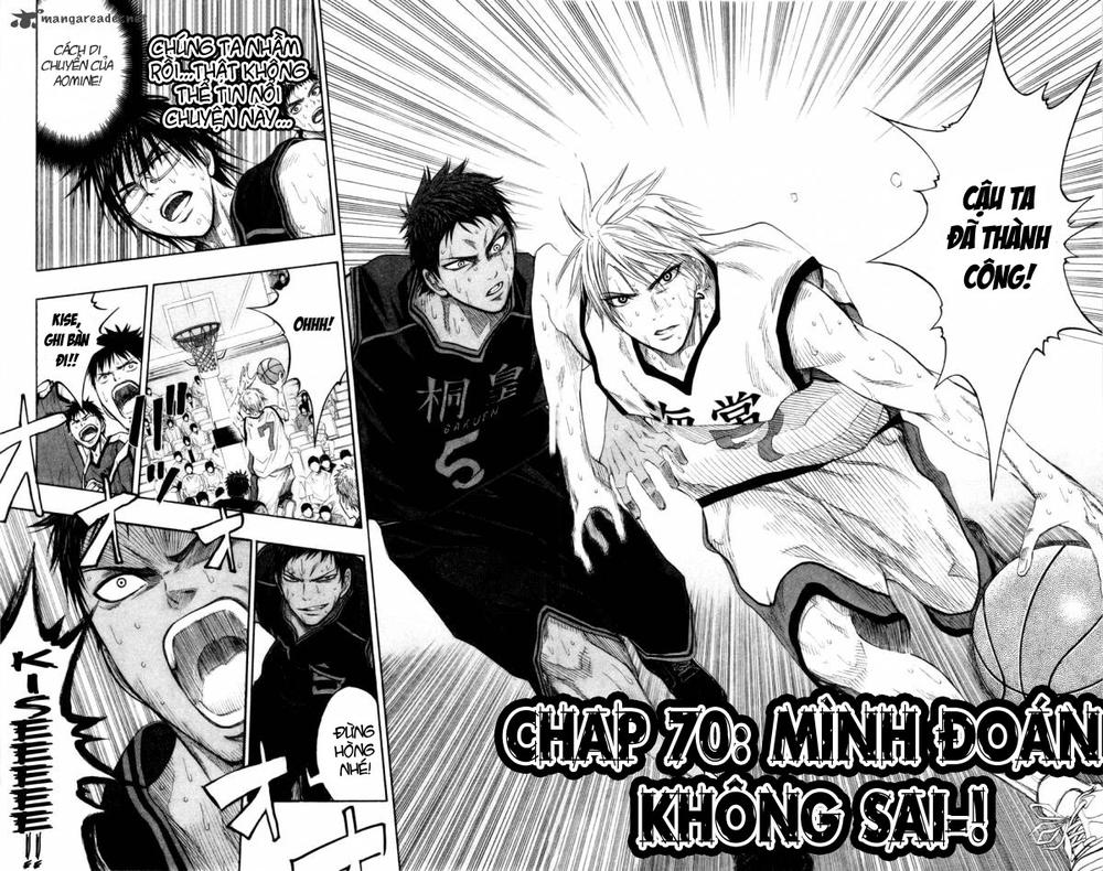 Kuroko No Basket Chapter 70 - Trang 2