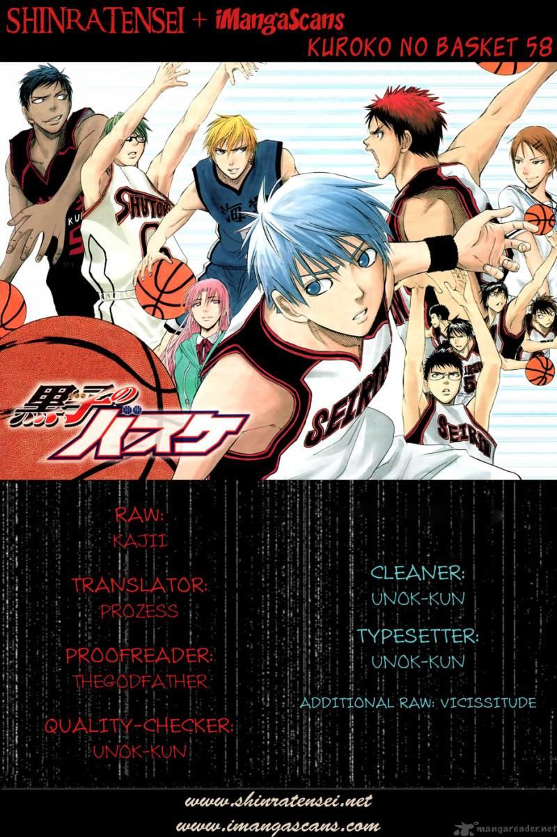 Kuroko No Basket Chapter 58 - Trang 2