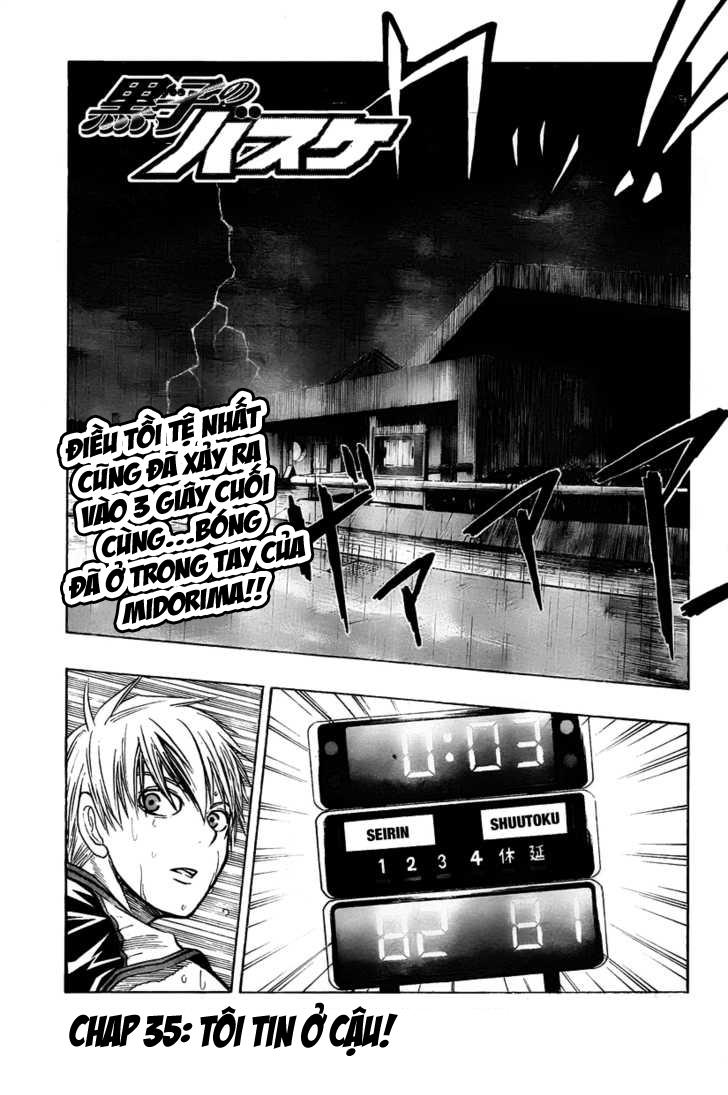 Kuroko No Basket Chapter 35 - Trang 2