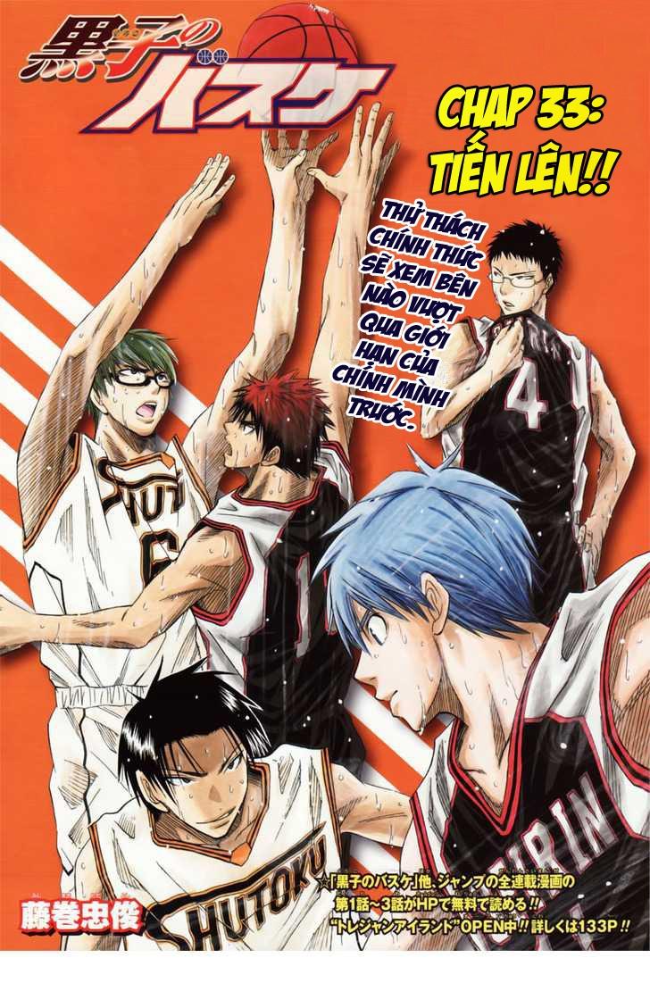 Kuroko No Basket Chapter 33 - Trang 2