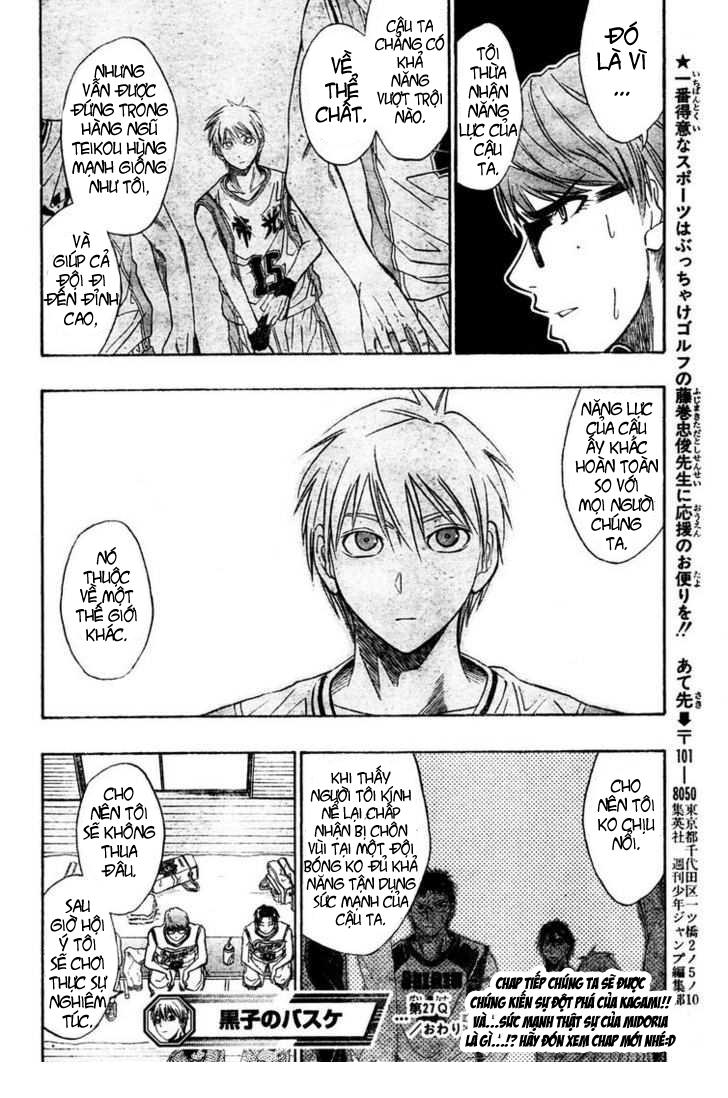 Kuroko No Basket Chapter 27 - Trang 2