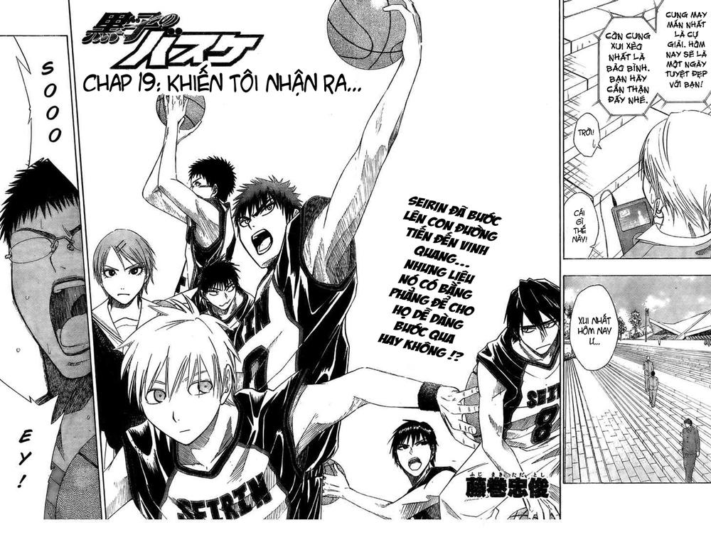 Kuroko No Basket Chapter 19 - Trang 2