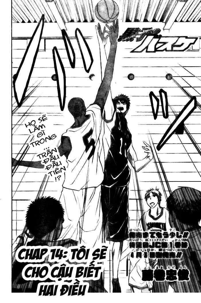 Kuroko No Basket Chapter 14 - Trang 2