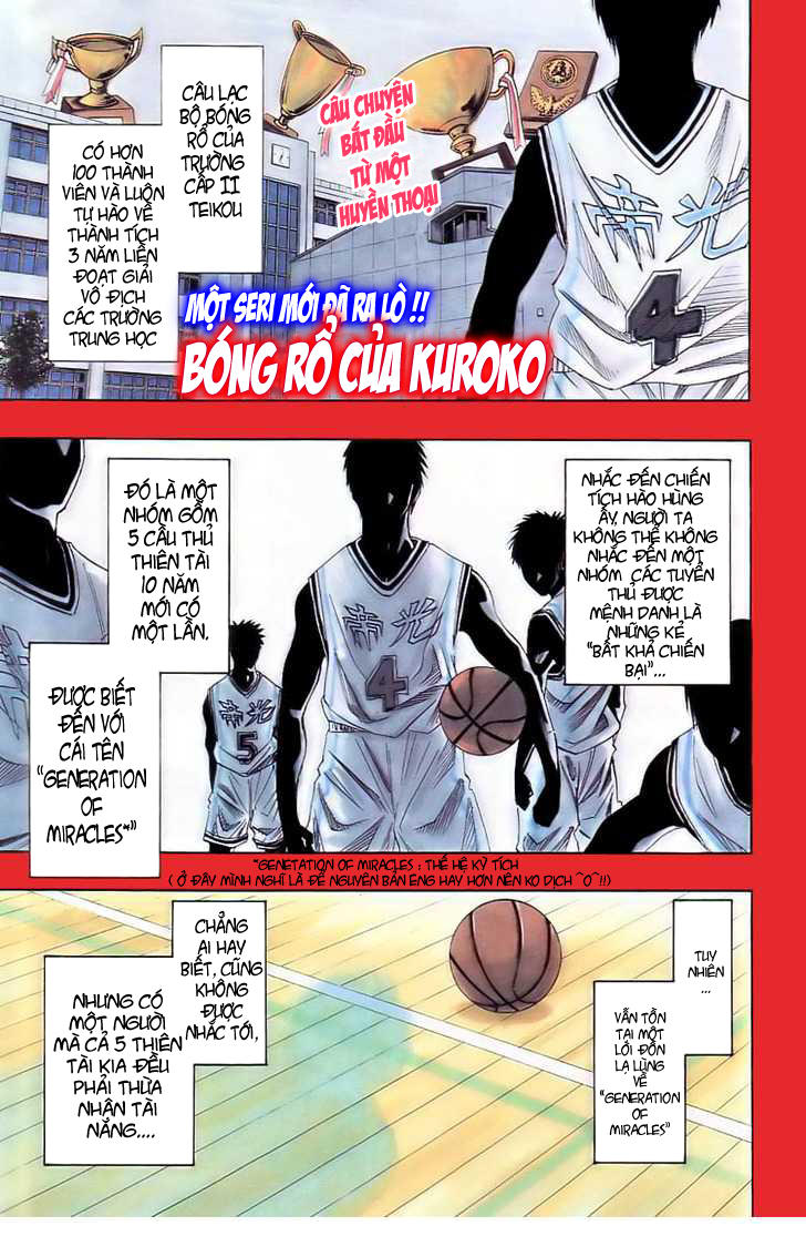 Kuroko No Basket Chapter 1 - Trang 2