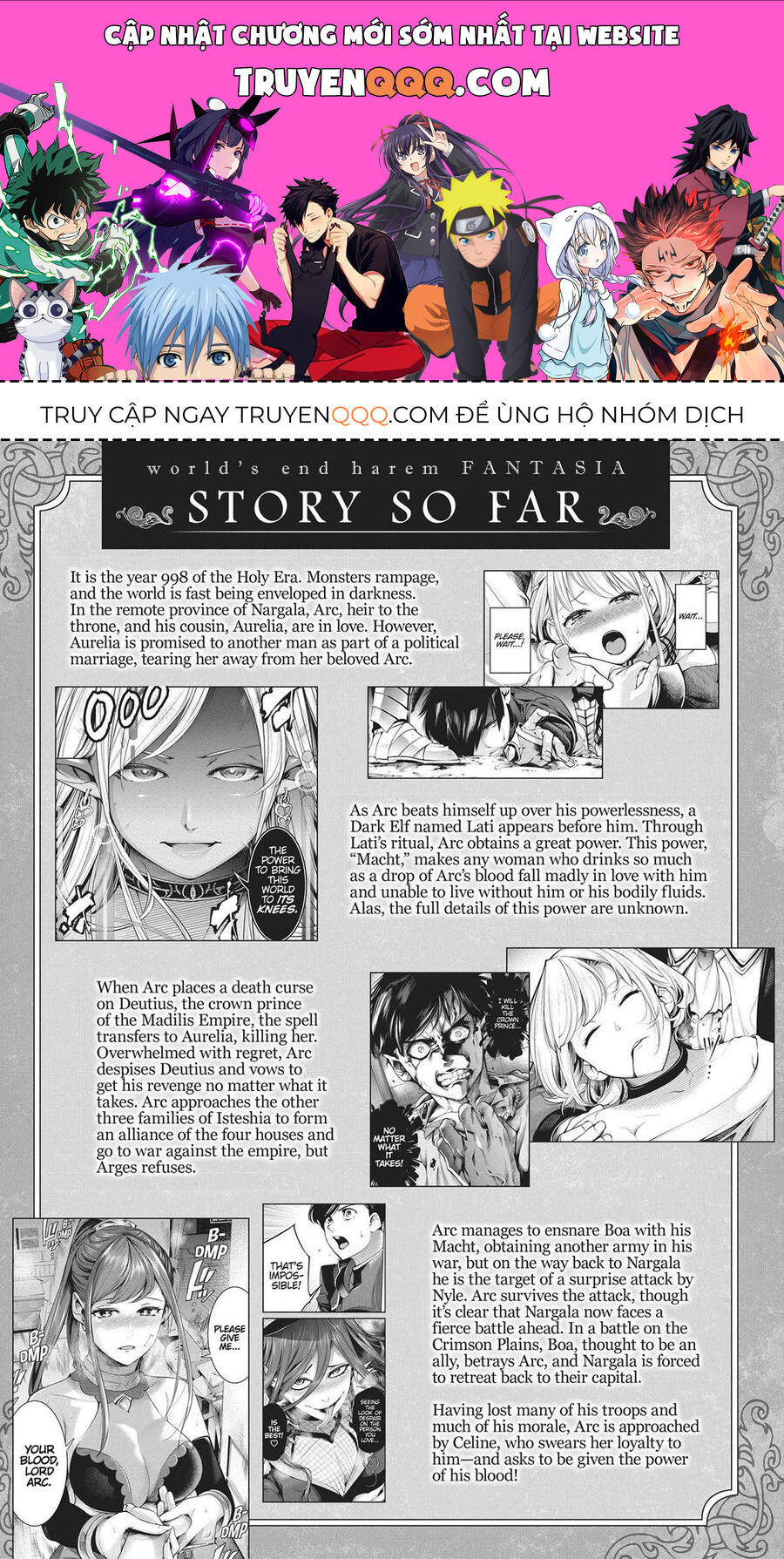 Worlds End Harem Fantasia Chapter 35 - Trang 2