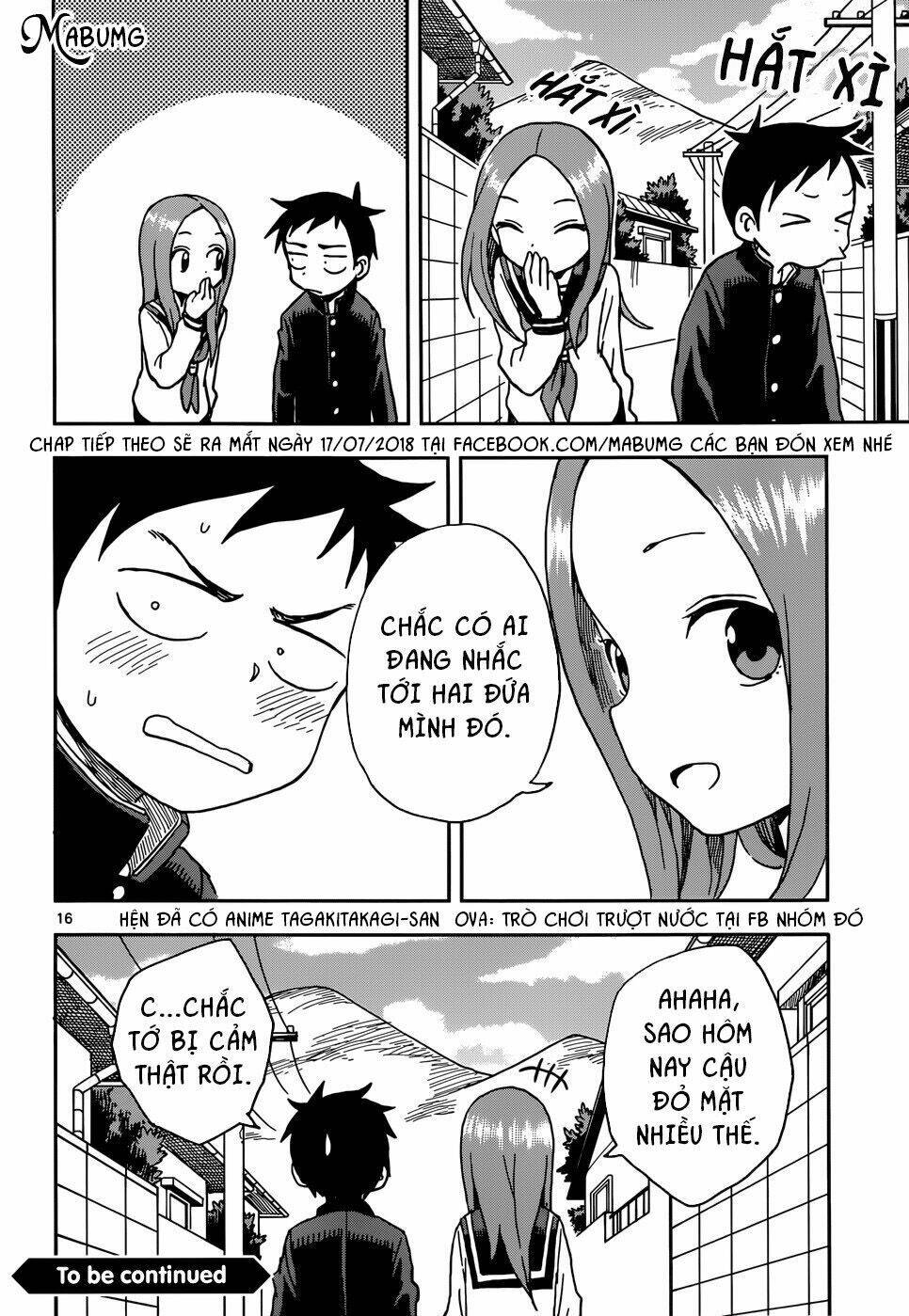 Nhất Quỷ Nhì Ma, Thứ Ba Takagi Chapter 78 - Trang 2