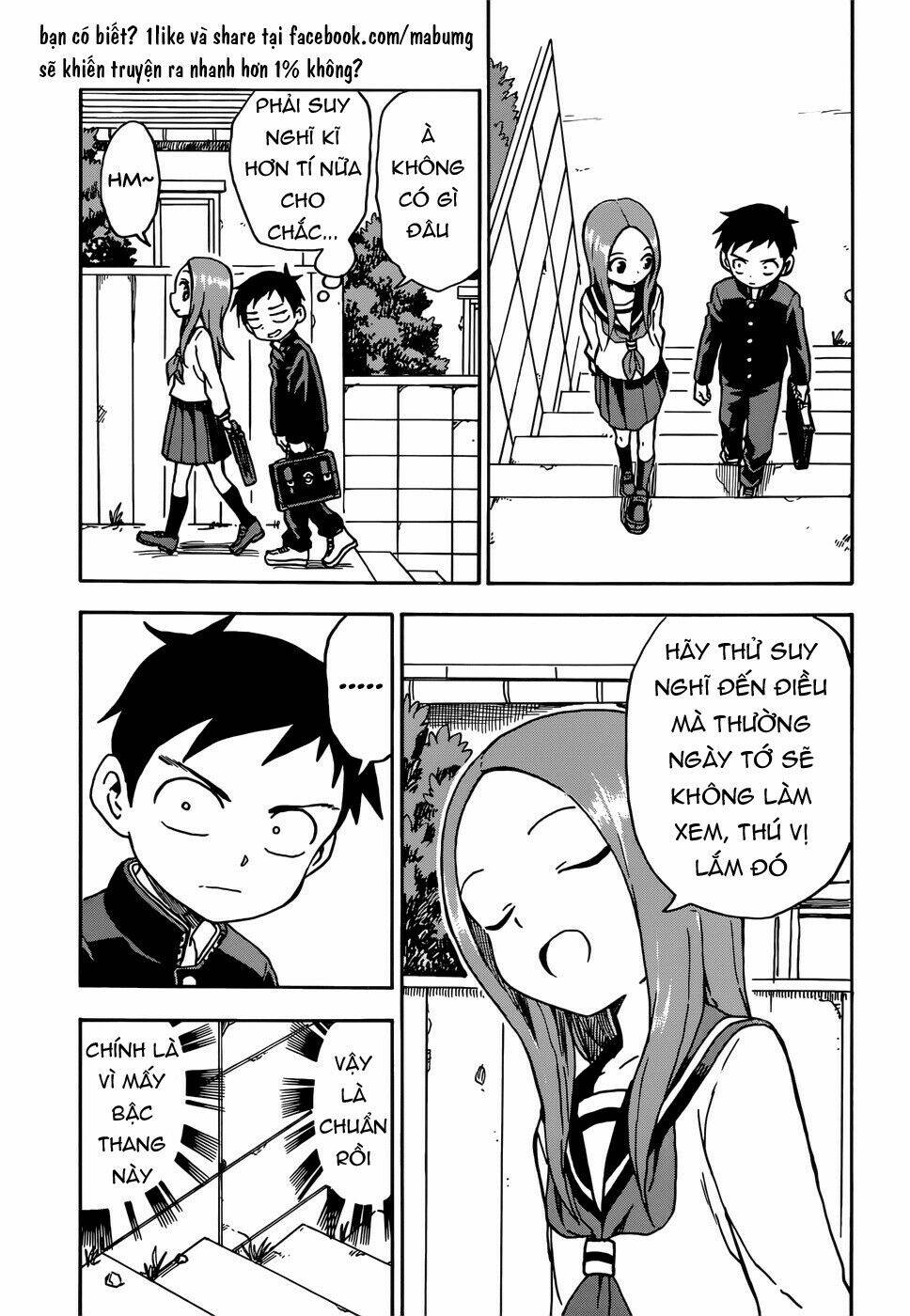 Nhất Quỷ Nhì Ma, Thứ Ba Takagi Chapter 67 - Trang 2