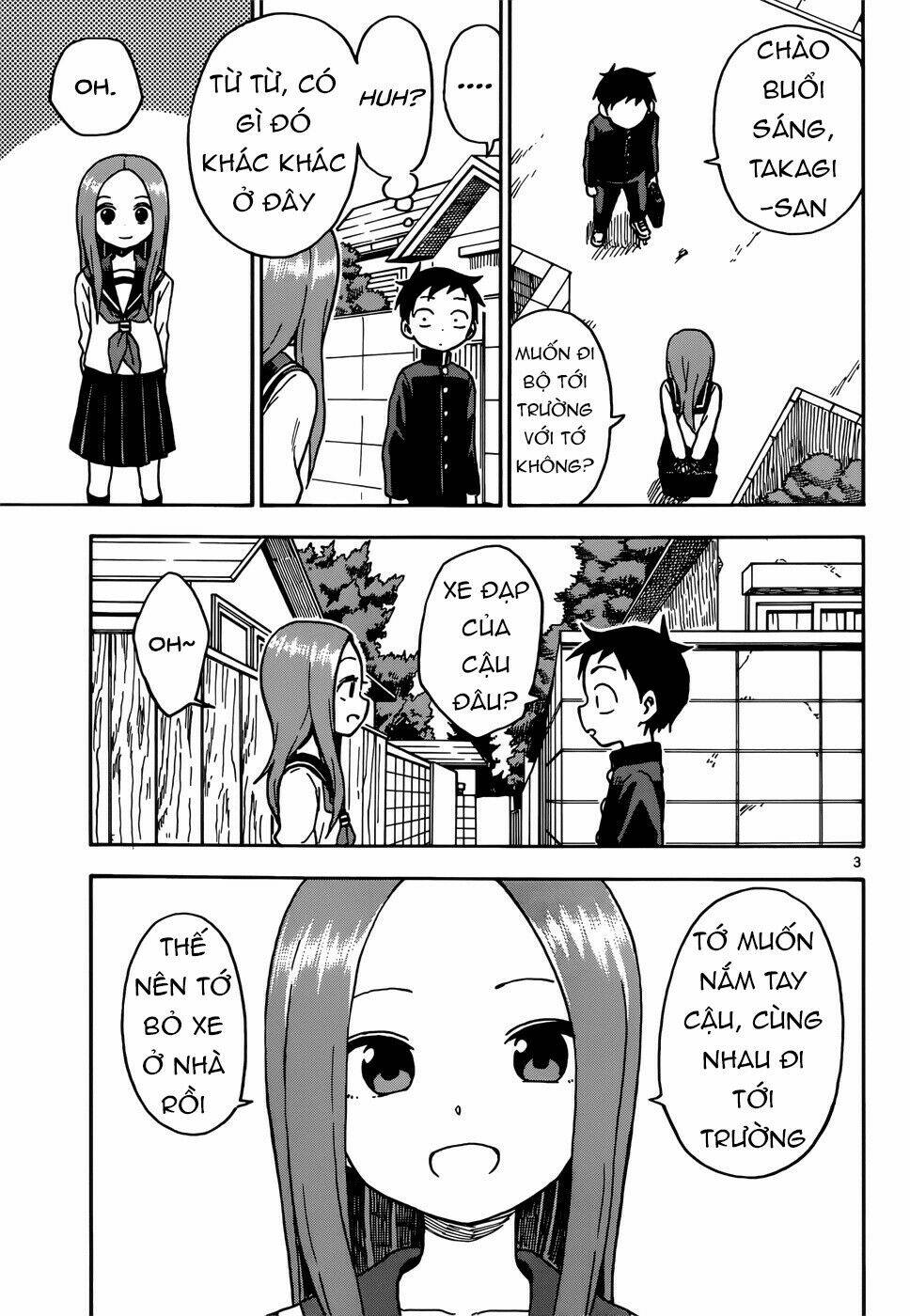 Nhất Quỷ Nhì Ma, Thứ Ba Takagi Chapter 67 - Trang 2