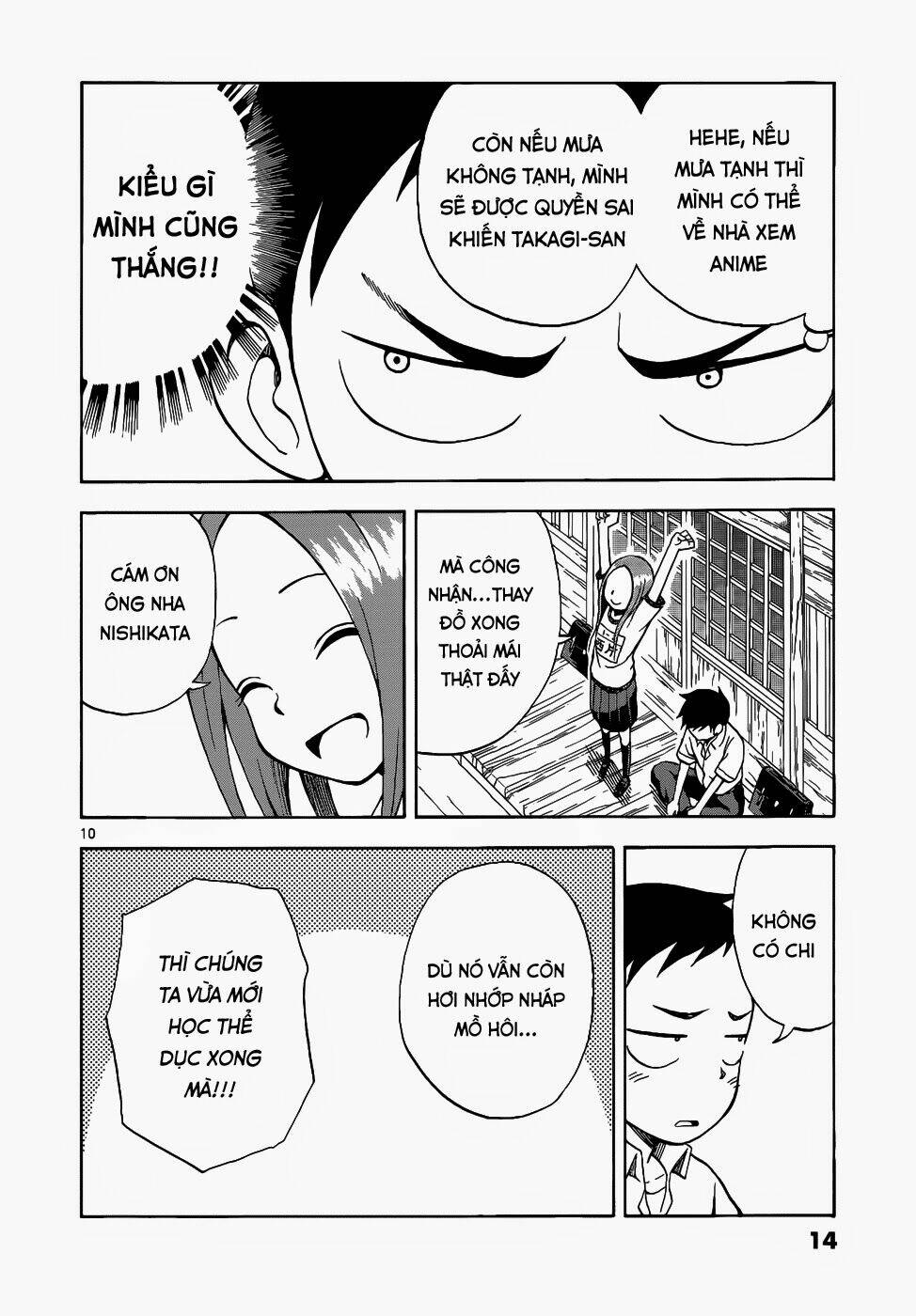 Nhất Quỷ Nhì Ma, Thứ Ba Takagi Chapter 10 - Trang 2