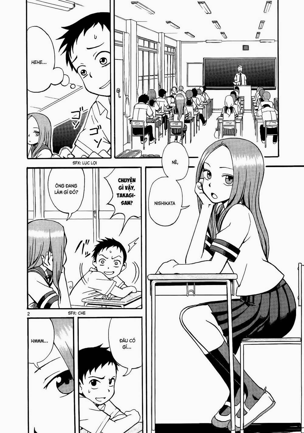 Nhất Quỷ Nhì Ma, Thứ Ba Takagi Chapter 1 - Trang 2