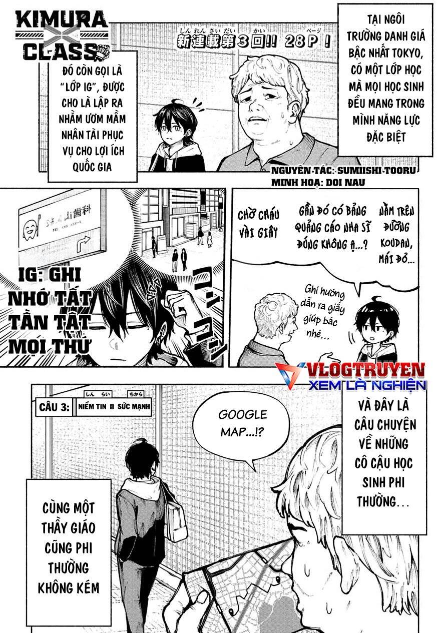 Lớp Học Của Thầy Kimura Chapter 3 - Trang 2