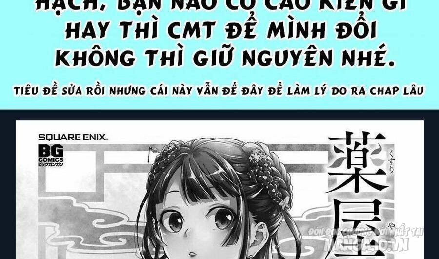 Dược Sư Tự Sự – Nhật Ký Giải Mã Bí Ẩn Chốn Hậu Cung Của Maomao Chapter 36.1 - Trang 2