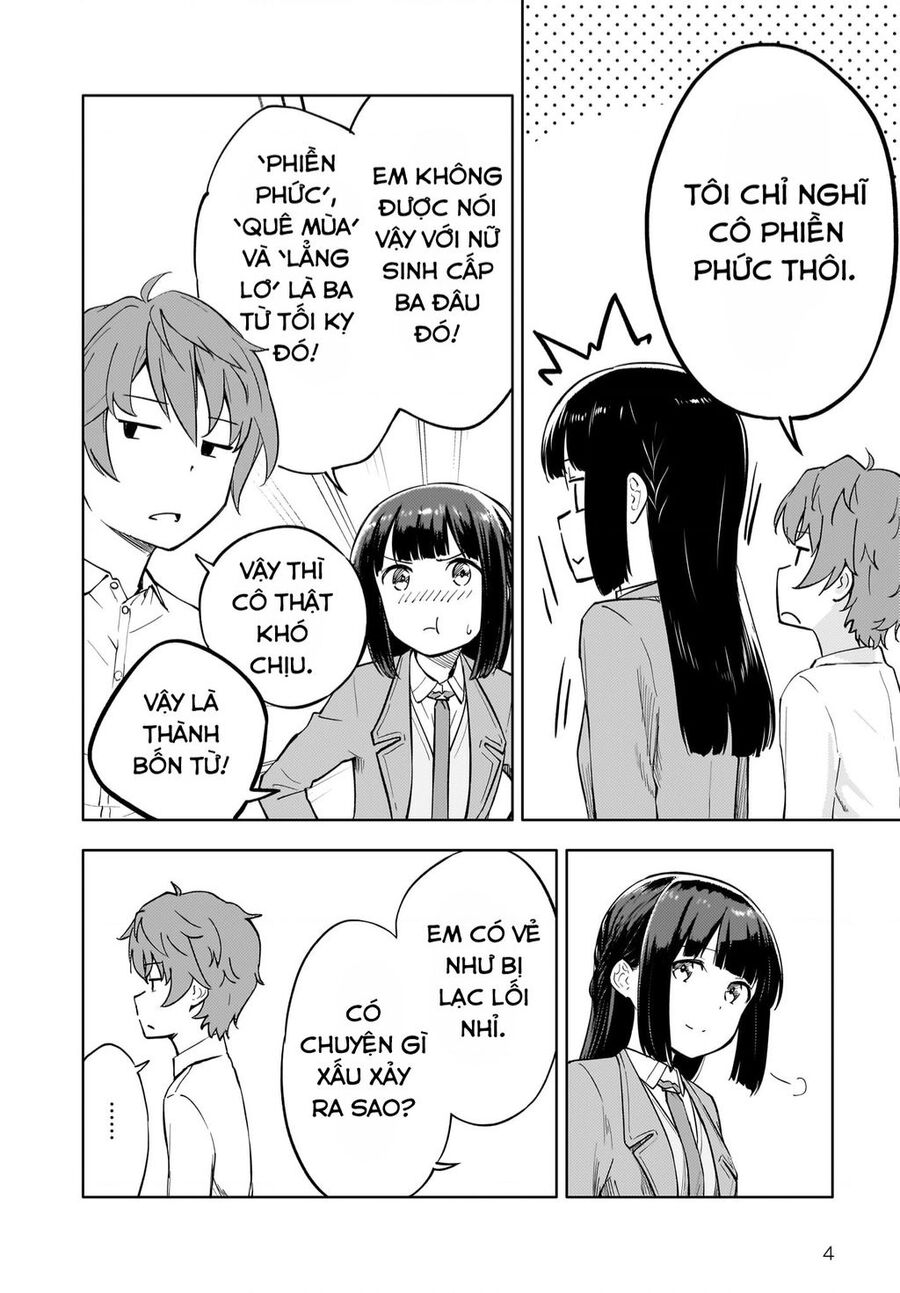 Seishun Buta Yarou Wa Yumemiru Shoujo No Yume Wo Minai Chapter 4 - Trang 2