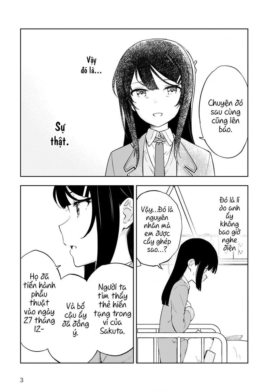 Seishun Buta Yarou Wa Yumemiru Shoujo No Yume Wo Minai Chapter 3 - Trang 2