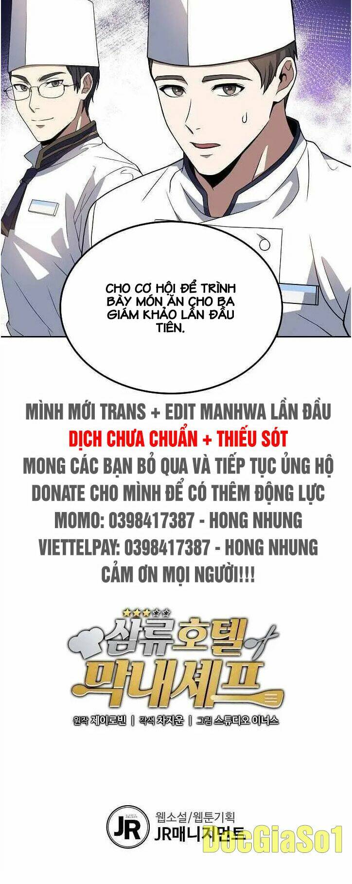 Đầu Bếp Trẻ Nhất Tới Từ Khách Sạn Hạng Ba Chapter 10 - Trang 2