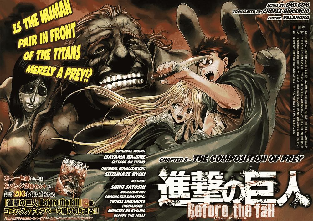 Attack On Titans – Before The Fall Chapter 8 - Trang 2