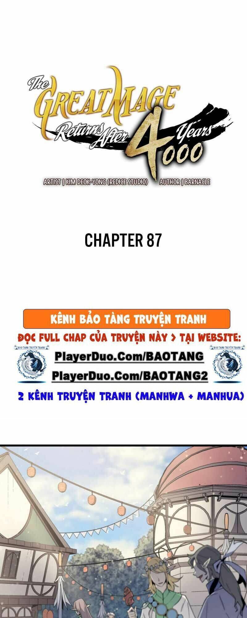 Sự Trở Lại Của Pháp Sư Vĩ Đại Sau 4000 Năm Chapter 87 - Trang 2