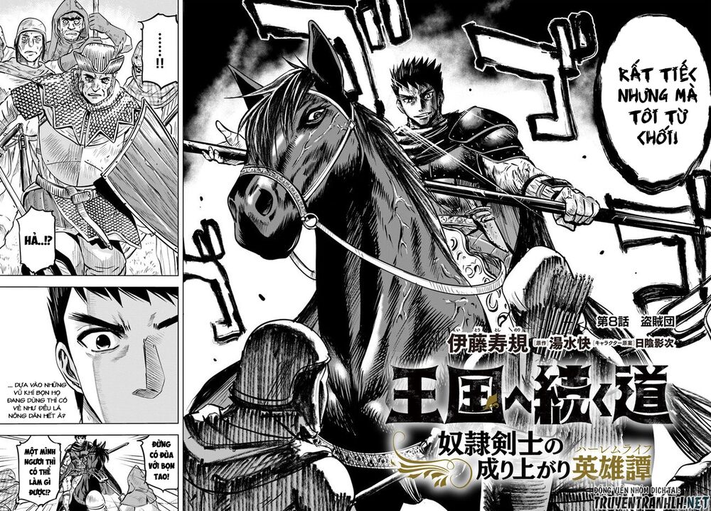 Oukoku E Tsuzuku Michi Dorei Kenshi No Nariagari Eiyūtan Chapter 8 - Trang 2