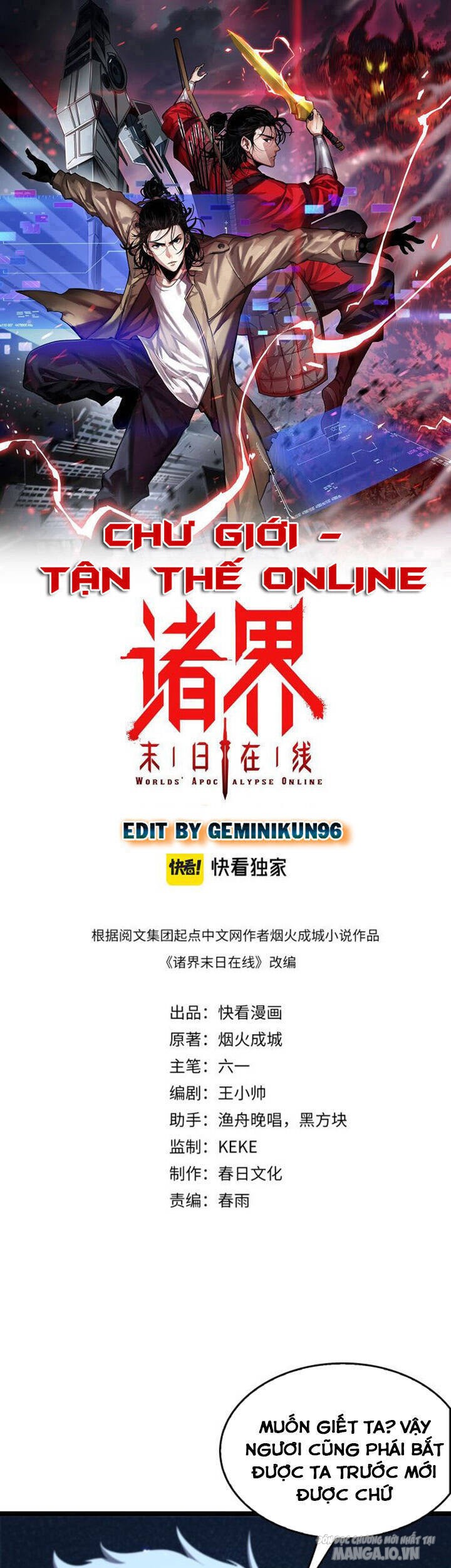 Chư Giới – Tận Thế Online Chapter 93 - Trang 2