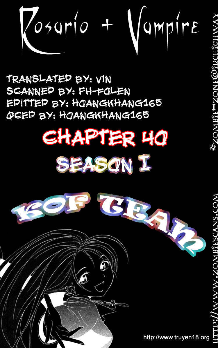 Rosario Vampire Chapter 40 - Trang 2